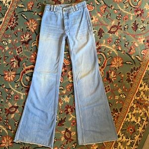 Vintage 70s Bell Bottoms Jeans